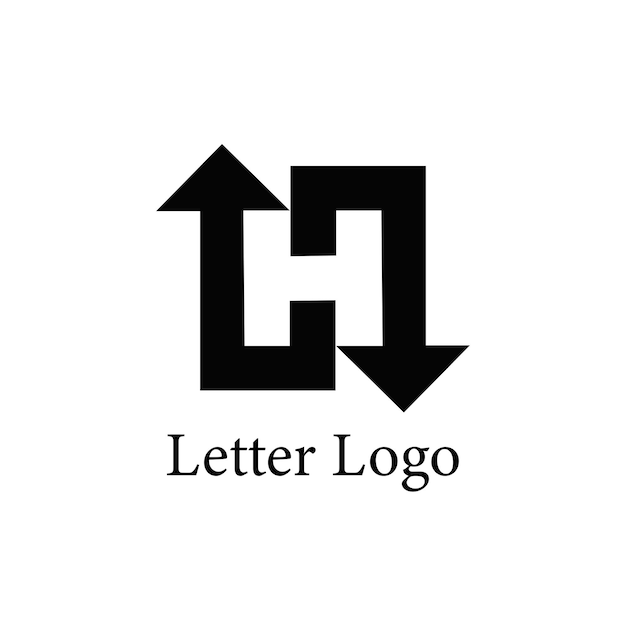 Design de logotipo de carta criativa