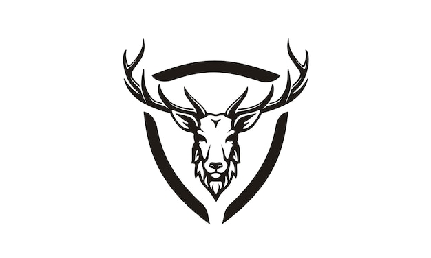 Design de logotipo de chifre / caça