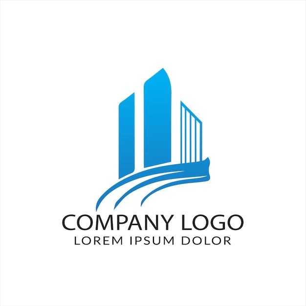 Design de logotipo de empresa imobiliária