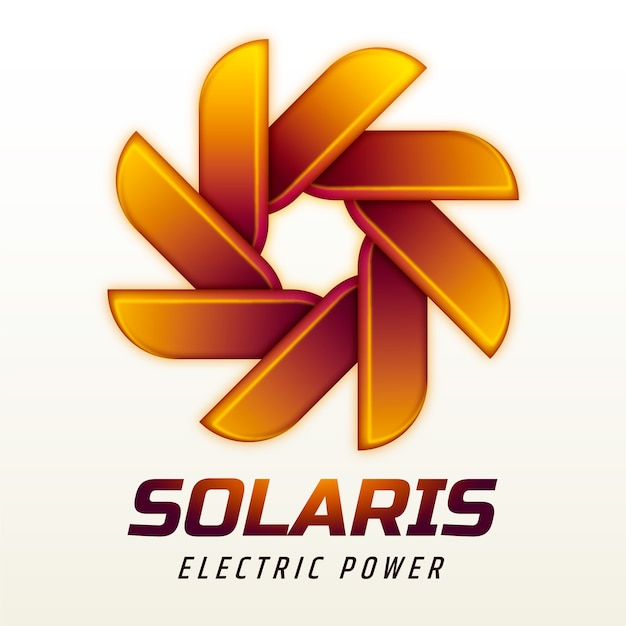 Design de logotipo de energia