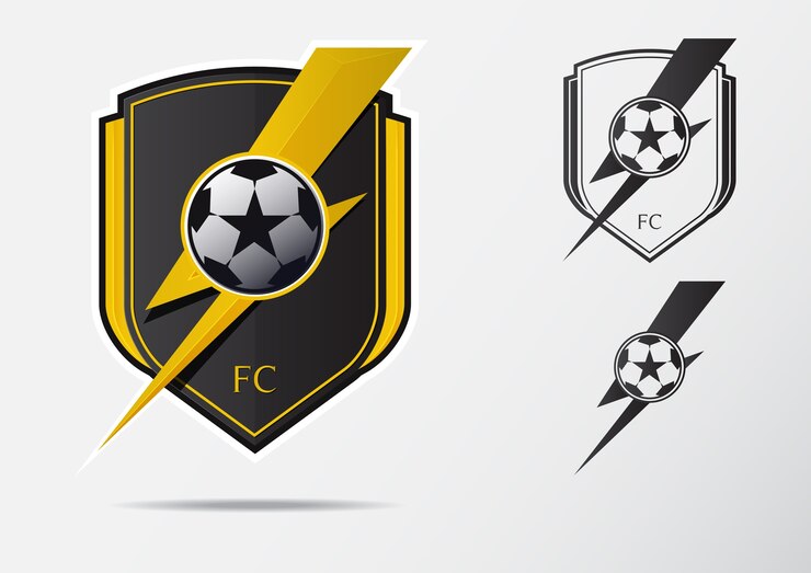 Design de logotipo de futebol ou futebol