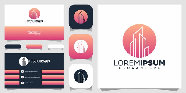 Design de logotipo de imóveis