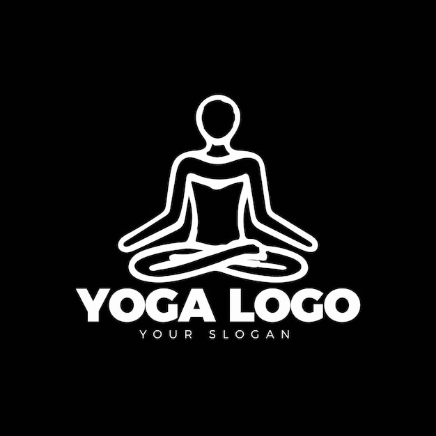Design de logotipo de ioga