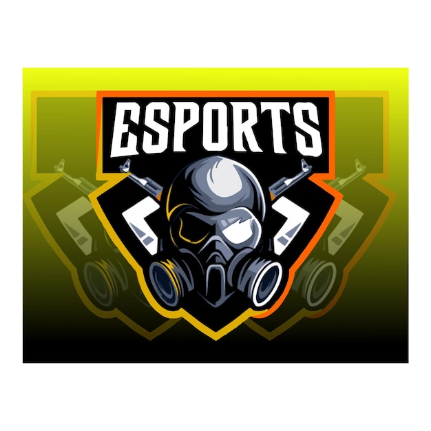 Design de logotipo de jogos de esports