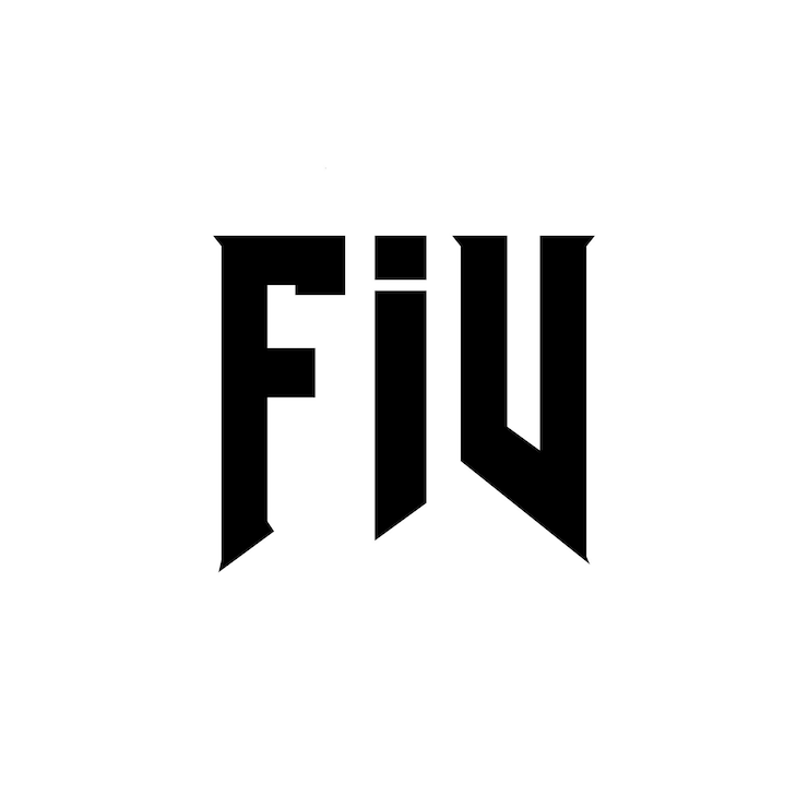 Vetor design de logotipo de letra fiv para empresa de tecnologia fiv design de logotipo combinação de cores preto e branco fiv logotipo fiv vetor fiv design fiv ícone fiv alfabeto fiv tipografia logotipo design