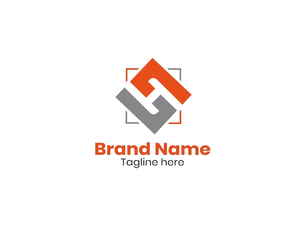 Design de logotipo de letra H Desenho logominimal ilustrado Desenho de logotipo abstrato minimalista criativo