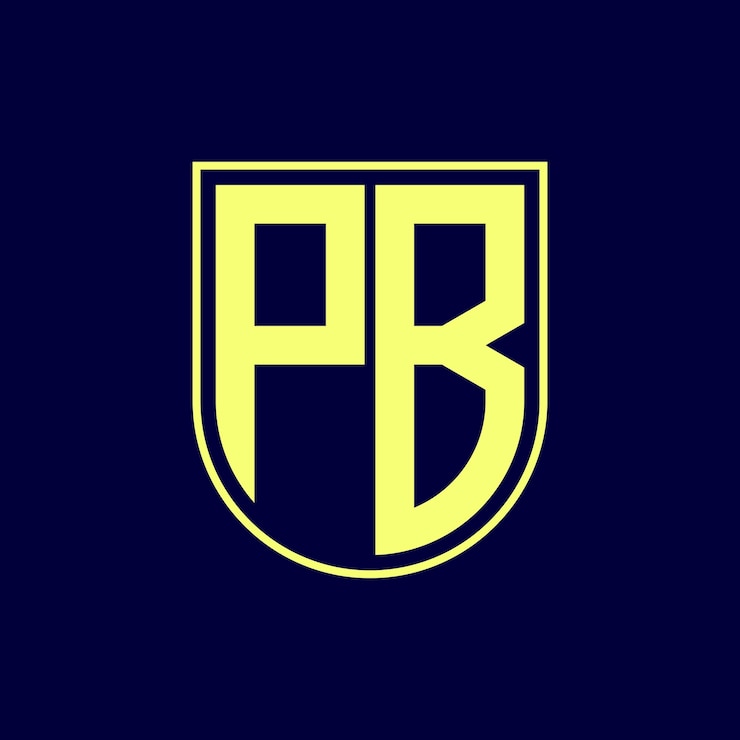Vetor design de logotipo de letra moderna
