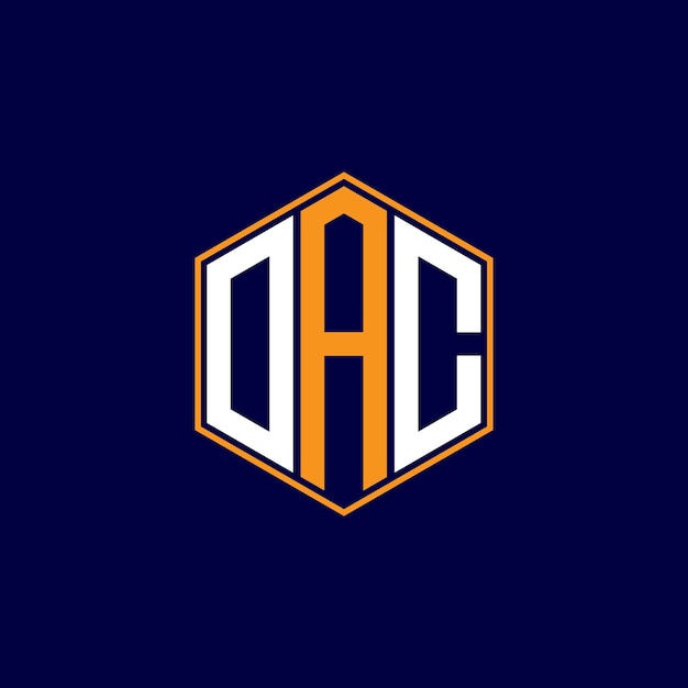 design de logotipo de letra moderna