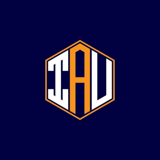 design de logotipo de letra moderna