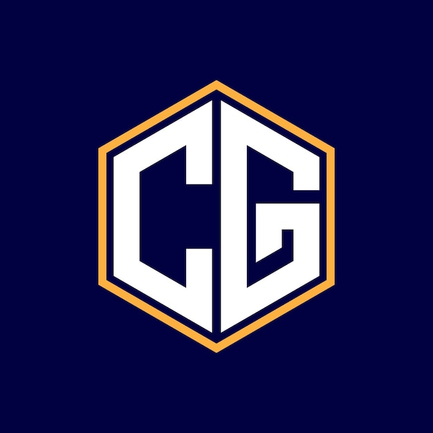 design de logotipo de letra moderna