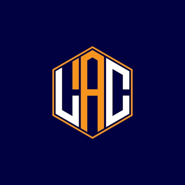 design de logotipo de letra moderna
