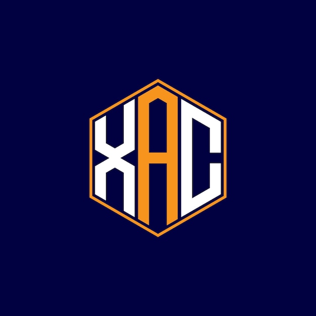 design de logotipo de letra moderna