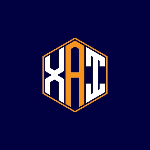design de logotipo de letra moderna
