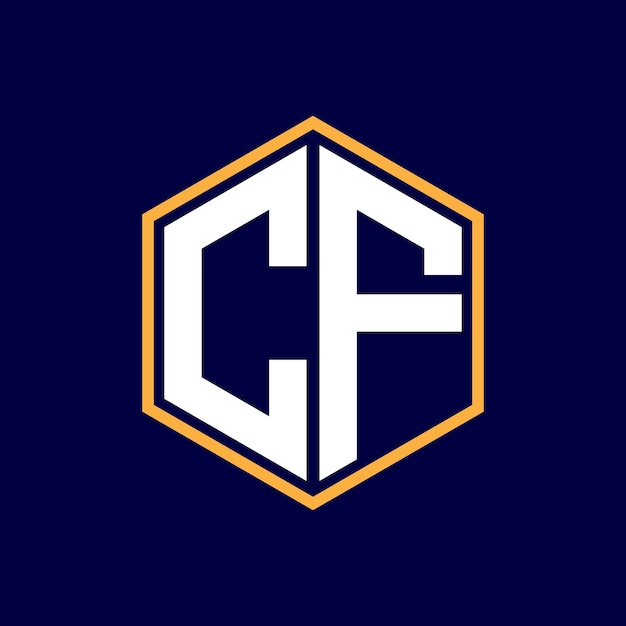 design de logotipo de letra moderna