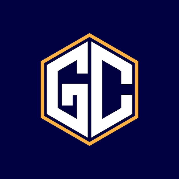 design de logotipo de letra moderna