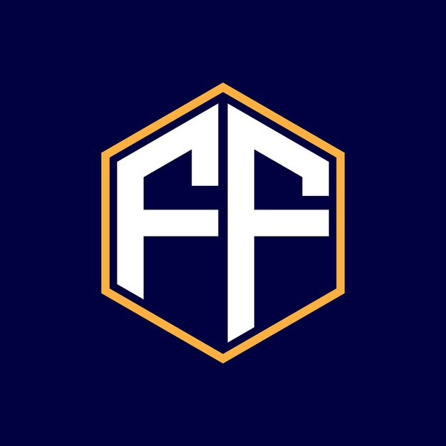 design de logotipo de letra moderna