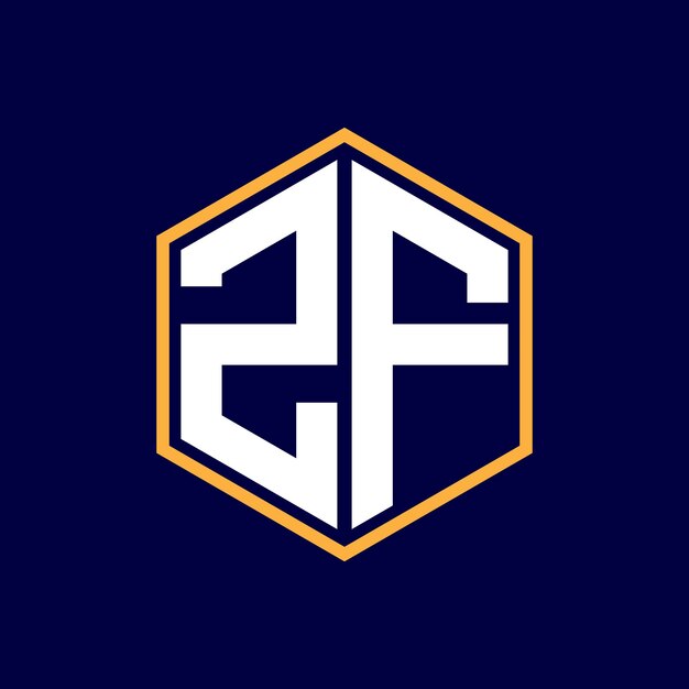 design de logotipo de letra moderna