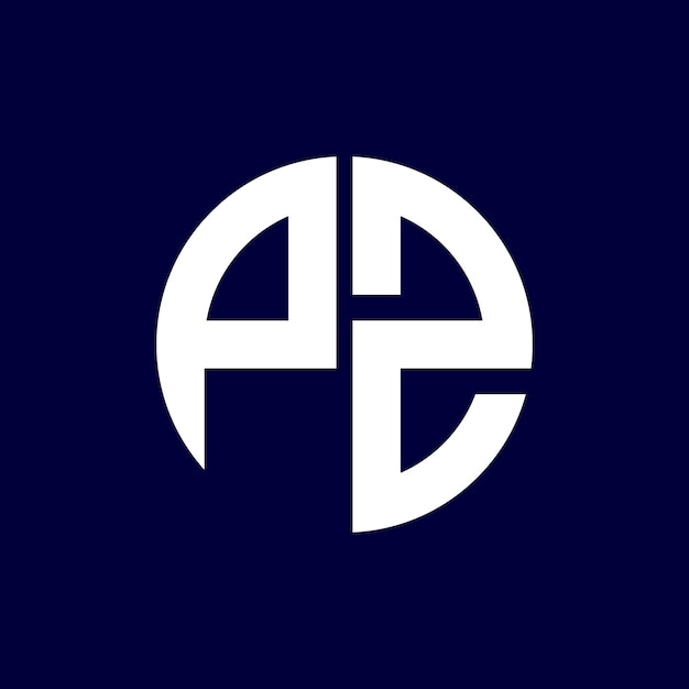 Design de logotipo de letra moderno