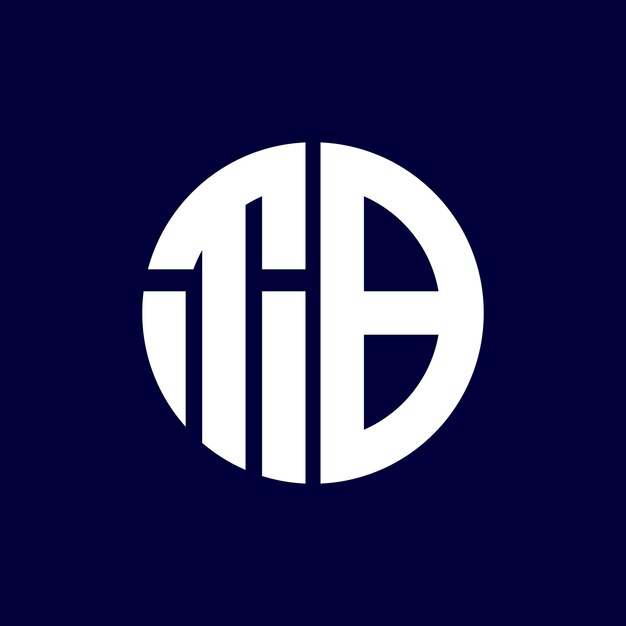 Design de logotipo de letra moderno