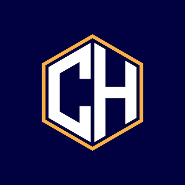 Design de logotipo de letra moderno