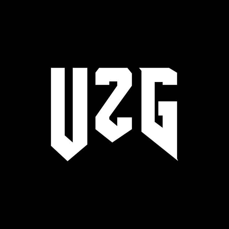 Vetor design de logotipo de letra uzg para empresa de tecnologia uzg logotipo de design de combinação de cores preto e branco uzg logotipo uzg vetor uzg design uzg ícone uzg alfabeto uzg tipografia logotipo de design
