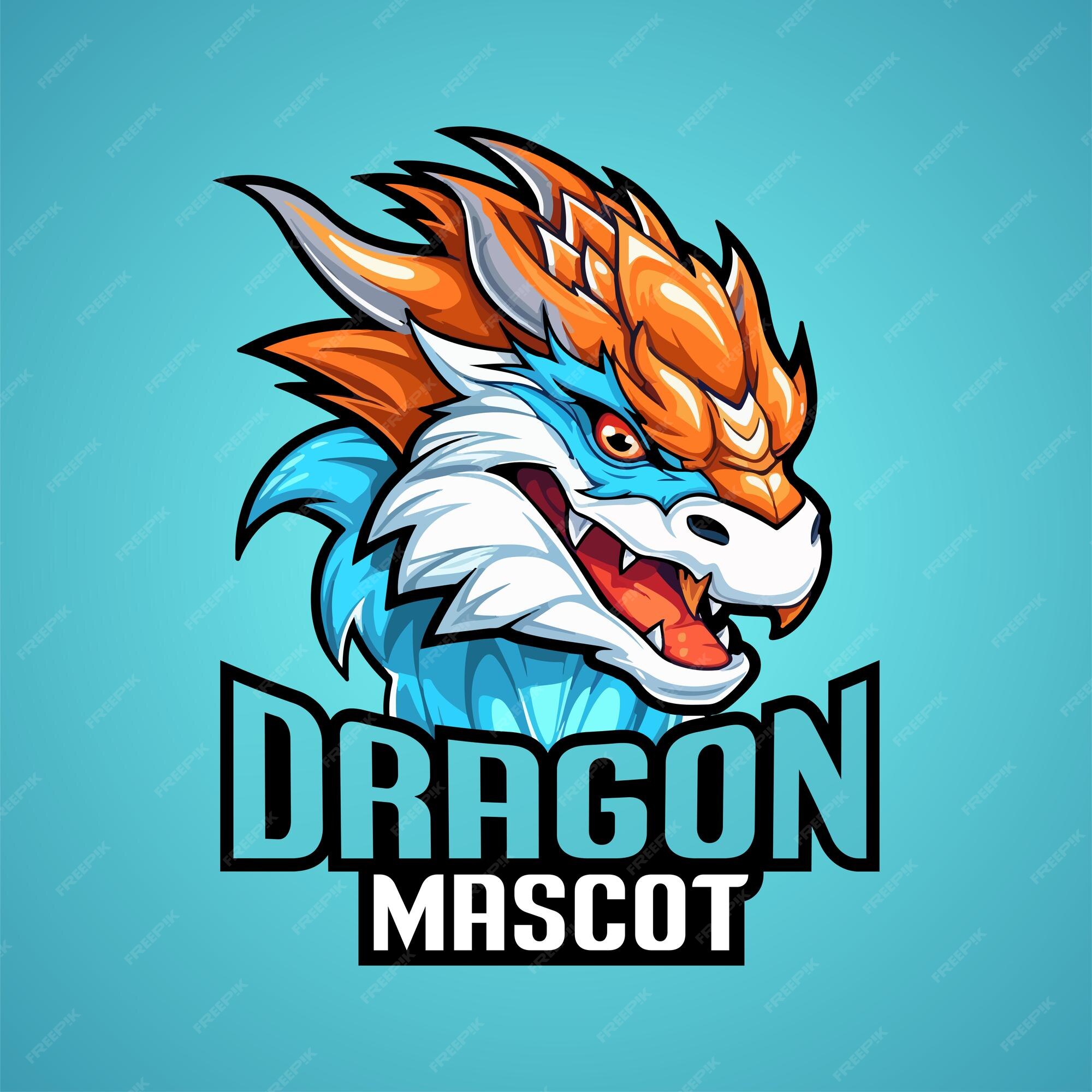 Mascote Do Jogo Do Logotipo Blue Dragon Esport PNG , Dragão, Azul,  Ilustração Imagem PNG e Vetor Para Download Gratuito