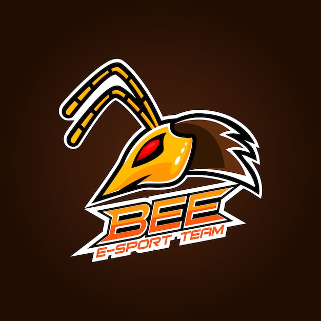 Design de logotipo de mascote esport zangado