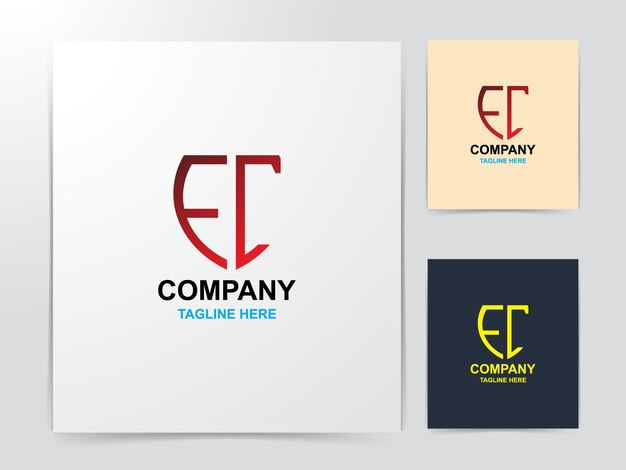 Vetor design de logotipo de monograma fj criativo