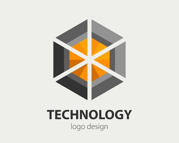 Design de logotipo de negócios abstratos conceito de logotipo de empresa vetorial sinal corporativo haxogen para identidade de marca