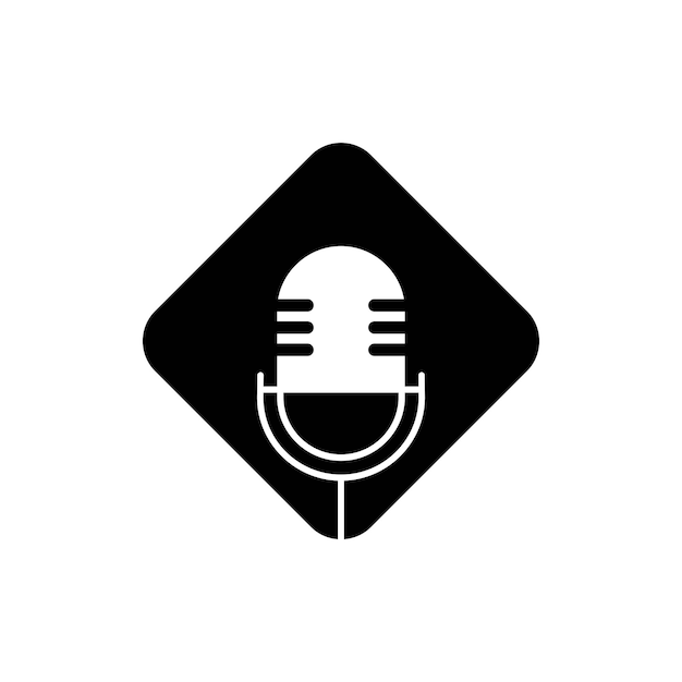 Design de logotipo de podcast