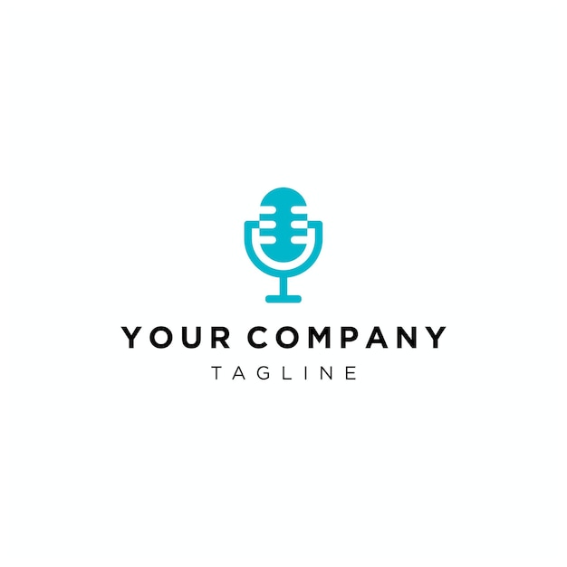 Design de logotipo de podcast