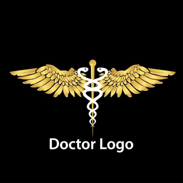 Vetor design de logotipo de símbolo médico