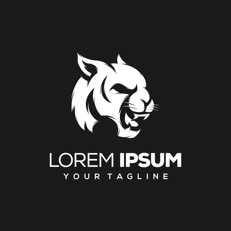 Design de logotipo de tigre