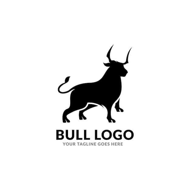Design de logotipo de touros, logotipo de touros, ícone, touro, vaca