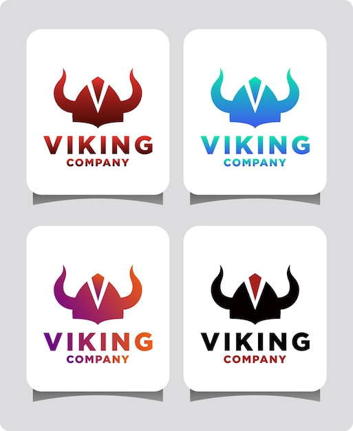 Design de logotipo de viking