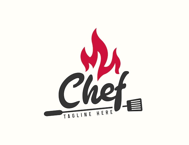 Design de logotipo do chef