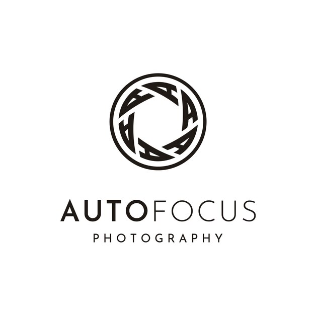 Design de logotipo do fotógrafo