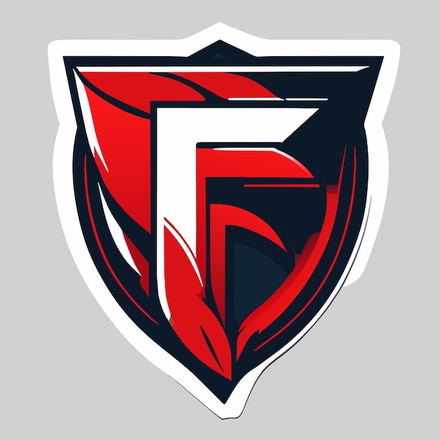 Design de logotipo F ou design de logotipo comercial F ou design de ícone de fogo