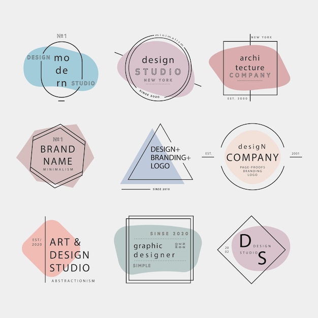 design de logotipo moderno
