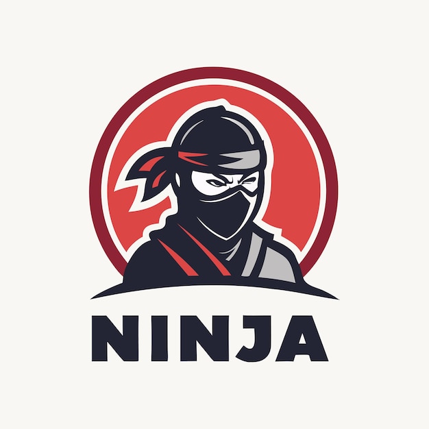 design de logotipo ninja