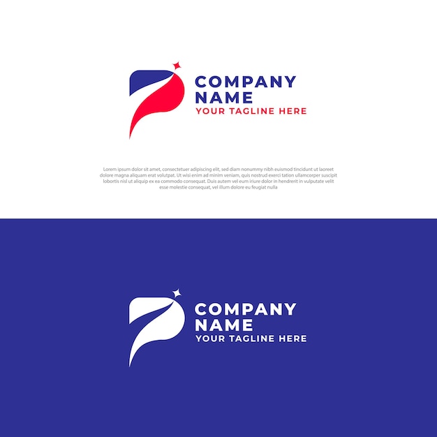 design de logotipo p