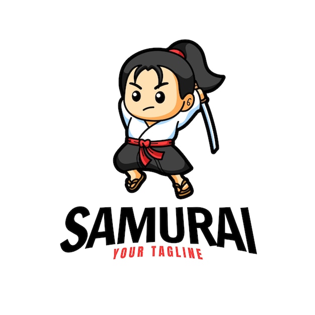 Design de logotipo Samurai