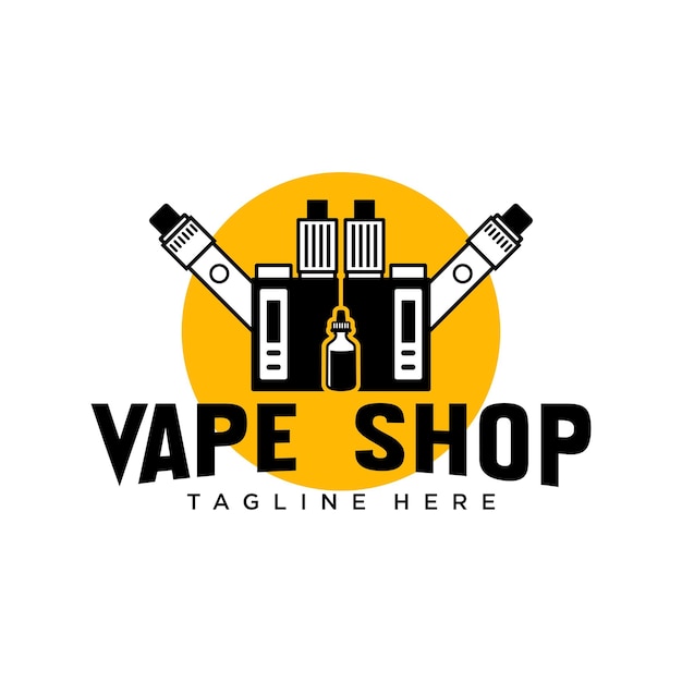 Design de logotipo vape para loja vape