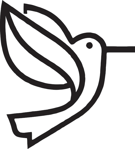 Vetor design de logotipo vetorial de pássaros para marcas de fotografia de pássaros