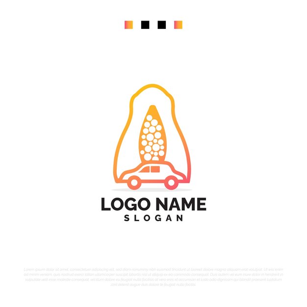 Vetor design de logotipo