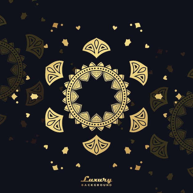 Design de mandala de luxo elegante