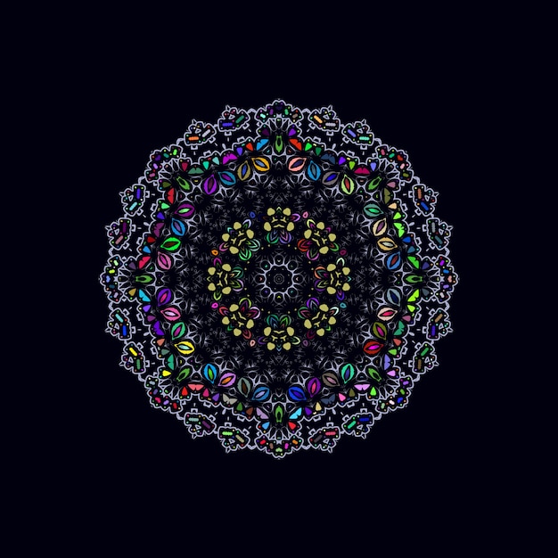 Design de mandala de luxo