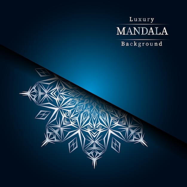 Design de mandala ornamental de luxo