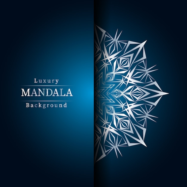 Design de mandala ornamental de luxo