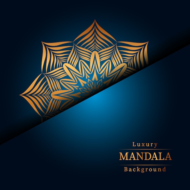 Design de mandala ornamental de luxo